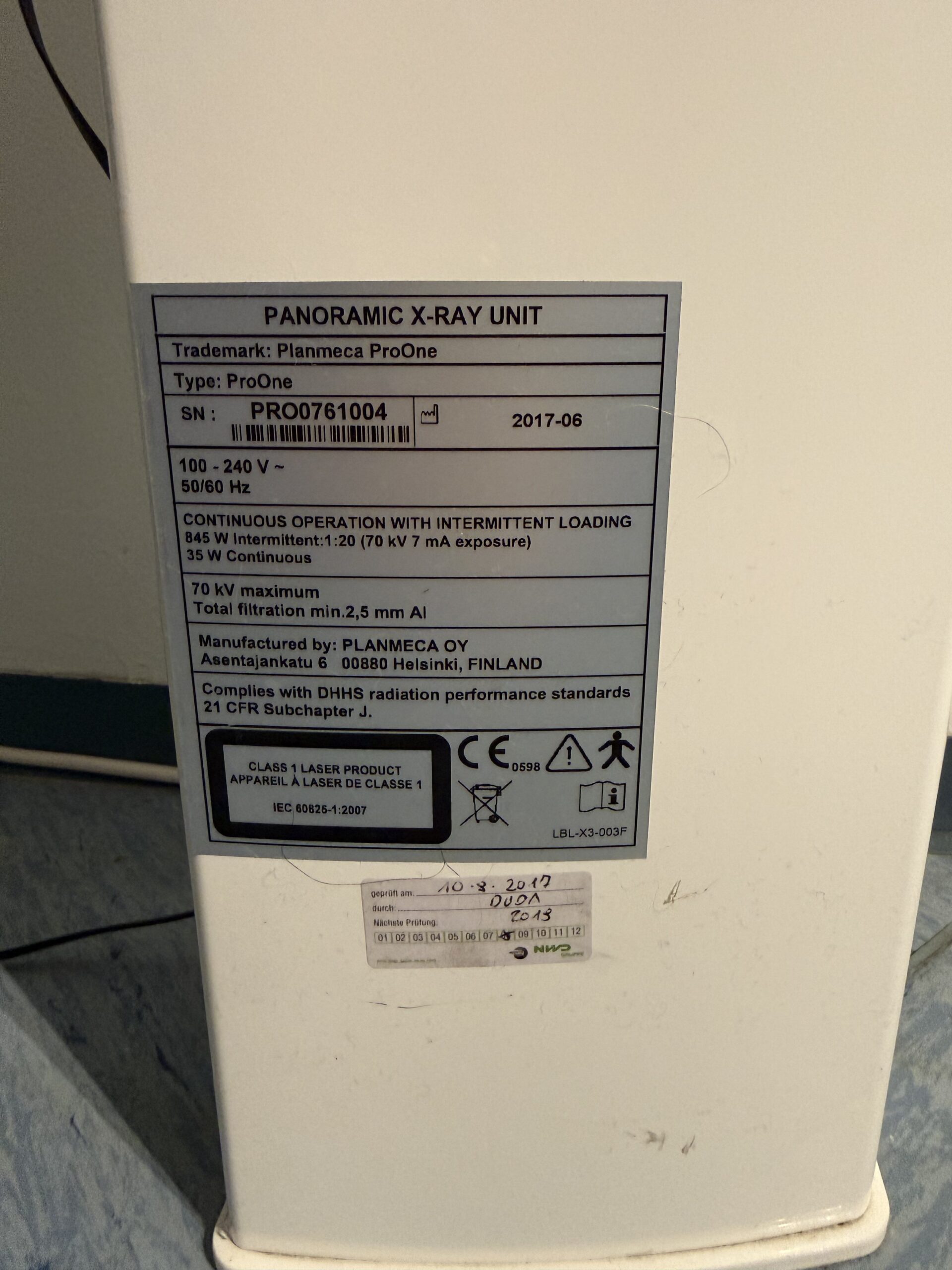 Planmeca ProOne | 340136