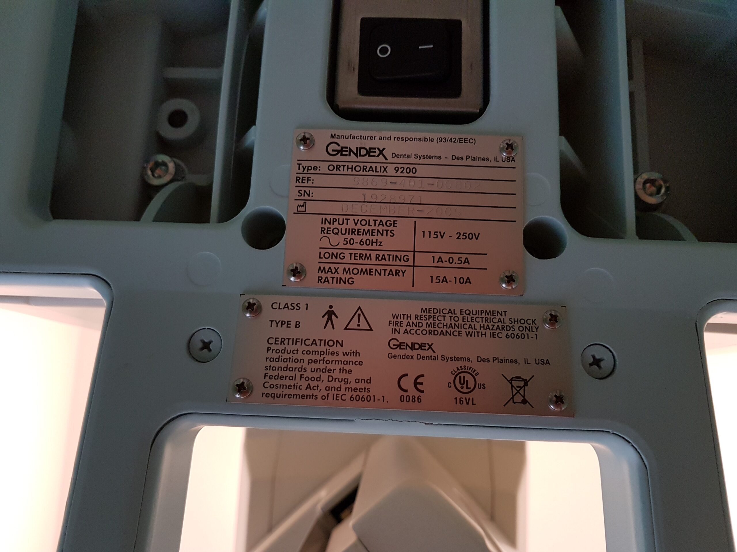Gendex Orthoralix 9200 – nicht betriebsbereit – ohne TÜV | 342406