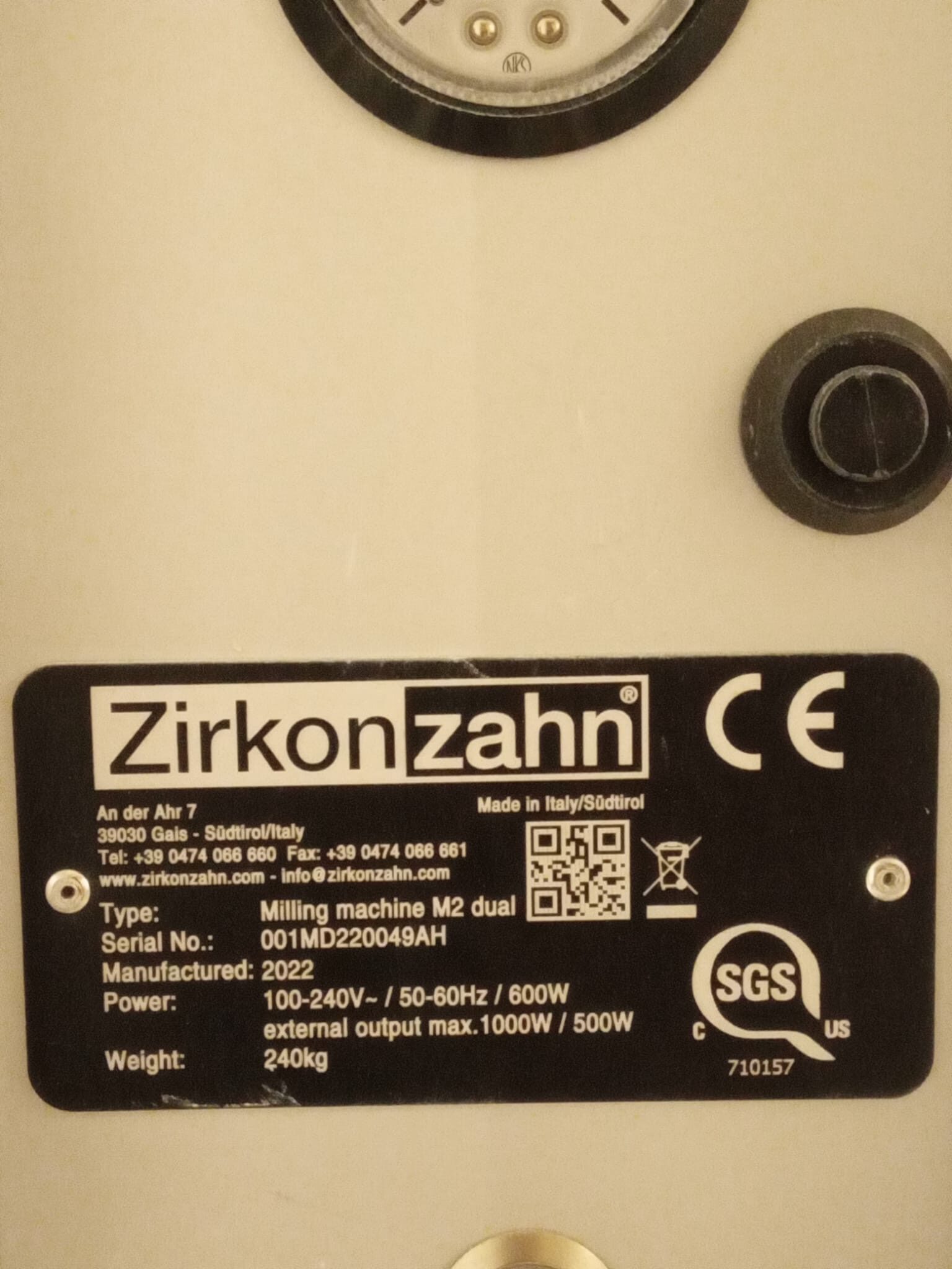 Zirkonzahn M2 Dual + Zirkonofen Turbo, Bj.2022, Komplettsystem mit Zubehör | 342524