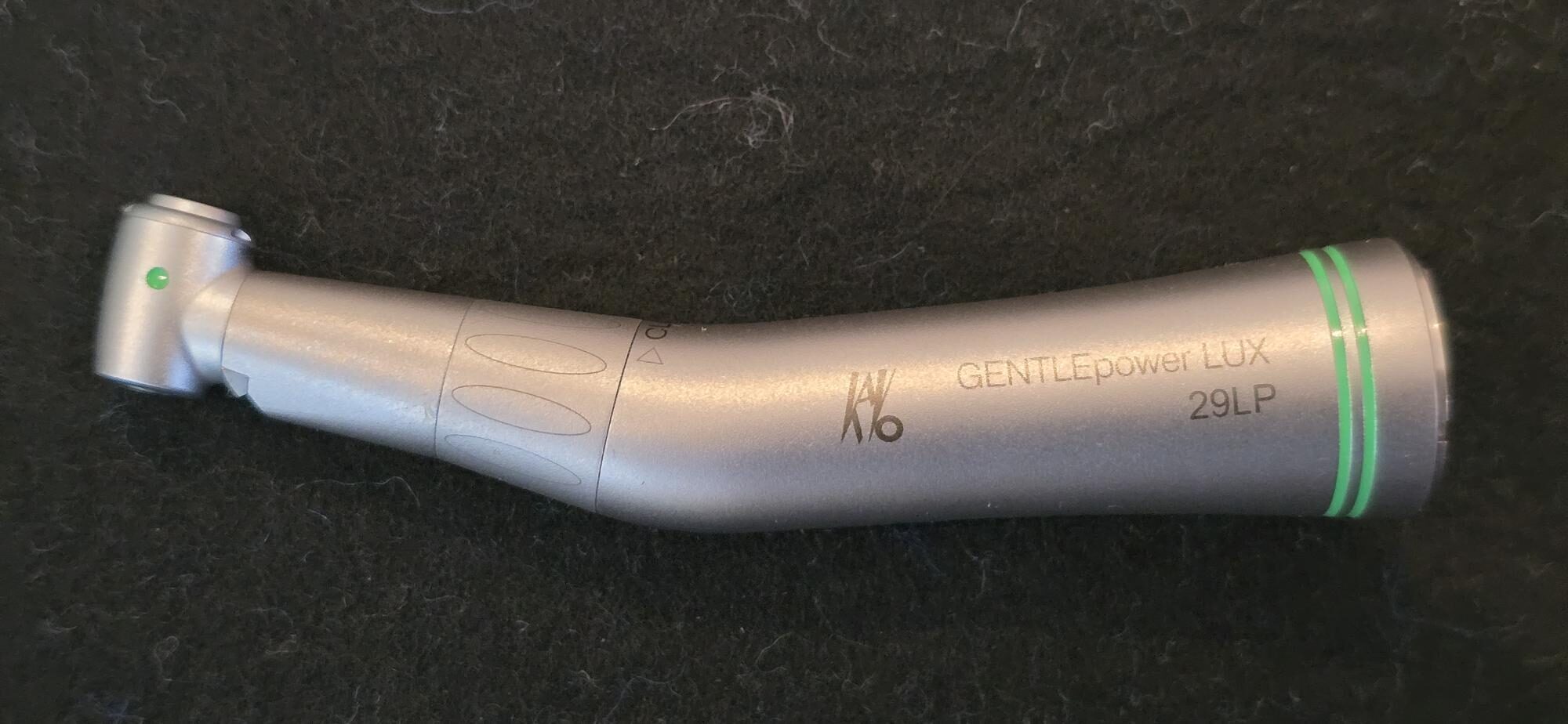 KaVo Winkelstück grün 29LP Gentlepower Lux mit Kopf, Licht-Winkelstück | 341865