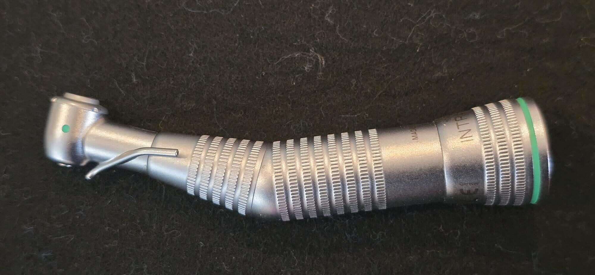 KaVo Chirurgie-Winkelstück grün intra 3624, mit Kopf für externe und interne Kühlung: Speziell auch für Implantologie und intern gekühlte Hohlbohrer geeignet | 341851