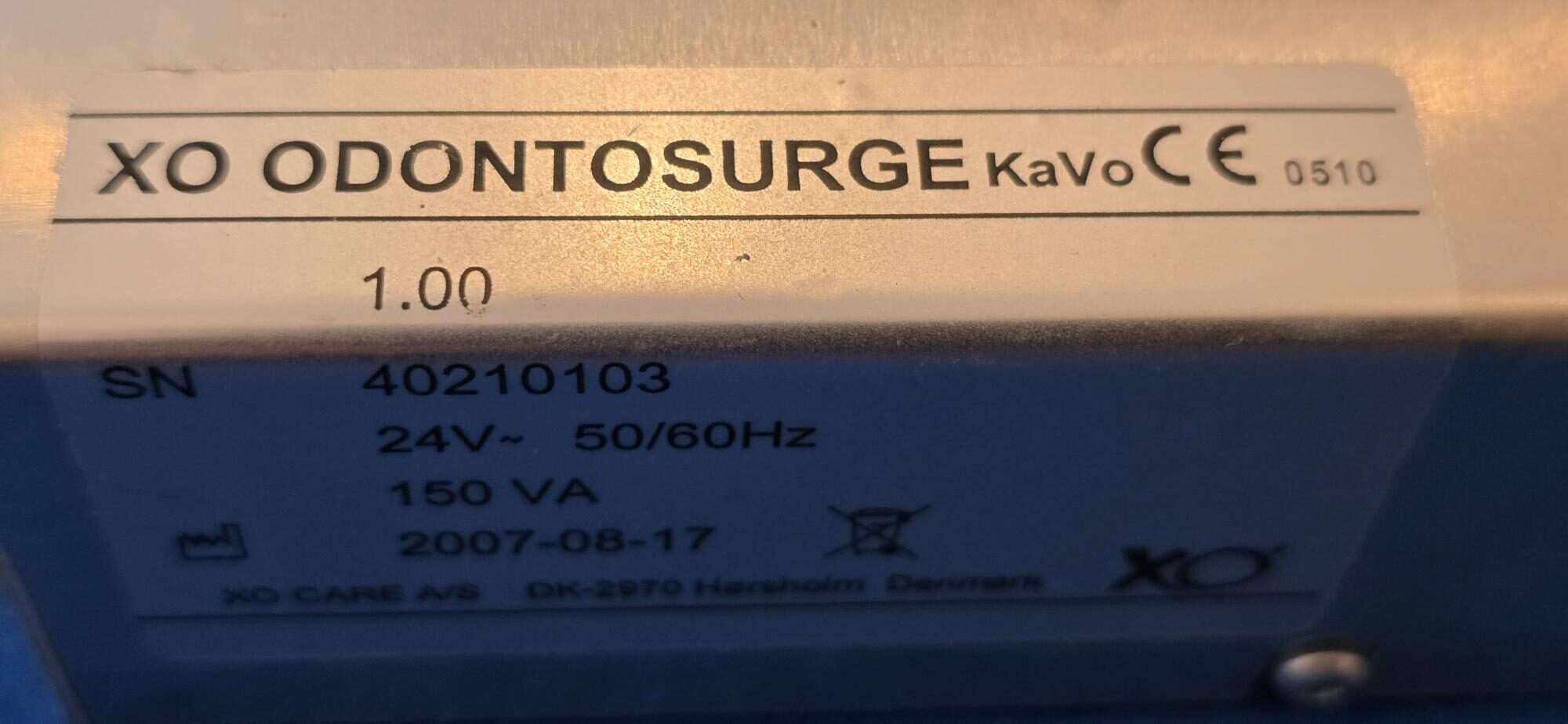 KaVo XO Odontosurge Einbausatz für KaVo E80, E70 und E50 | 341876