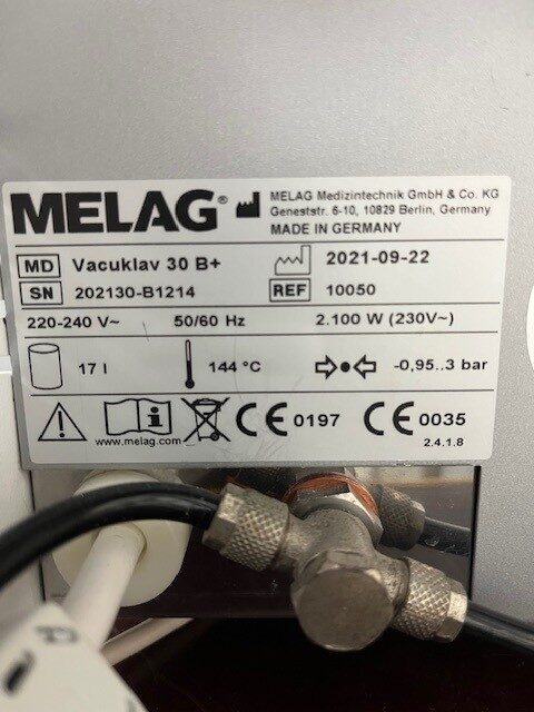 Melag Vacuklav 30-B+ (2021) | 341747