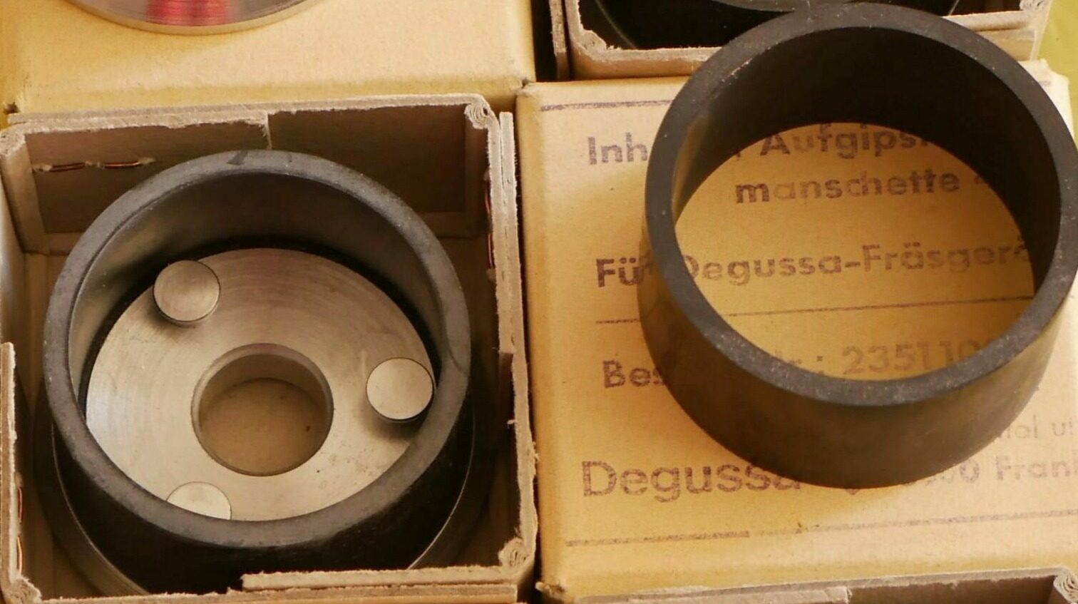 Degussa Aufgipsteller  40 mm und Gummimanschette | 342138