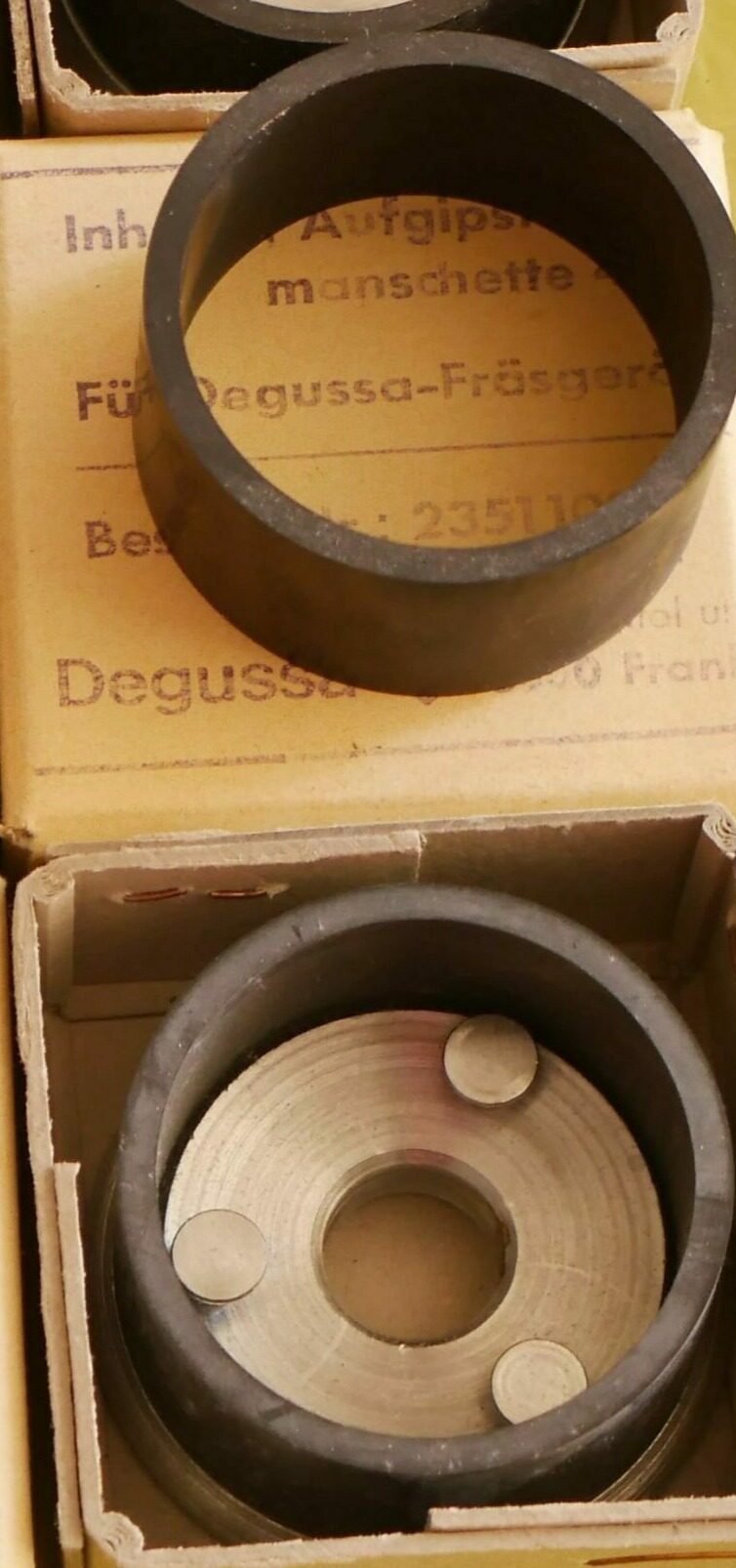 Aufgipsteller DEGUSSA 40 mm und  SAM ASP 590 AXIOSPLIT – S Kugelgelenk Modelltisch | 342139