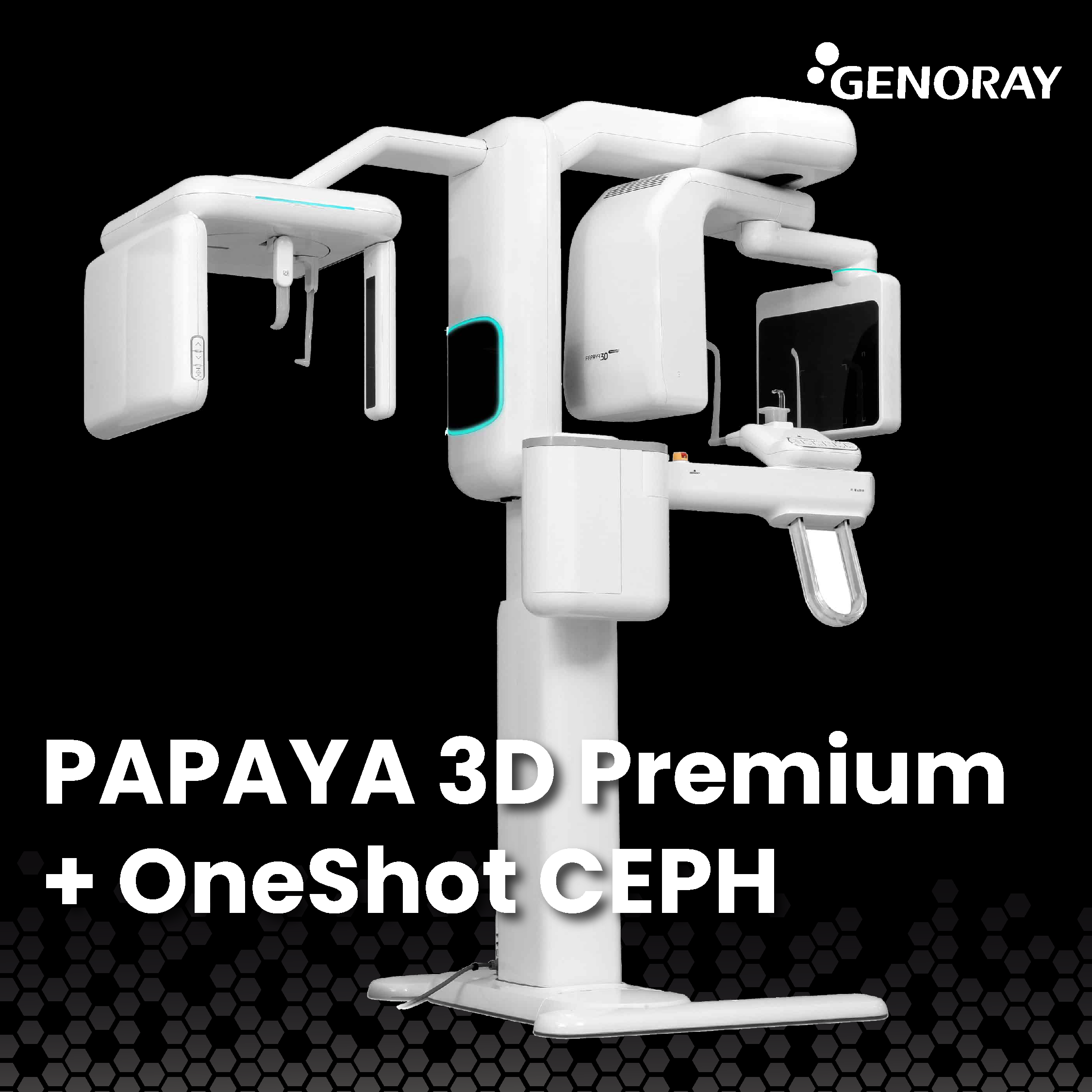 GENORAY PAPAYA 3D Premium + OneShot CEPH – DVT „inkl. Installation, Workstation, Befundmonitor“ | 341616