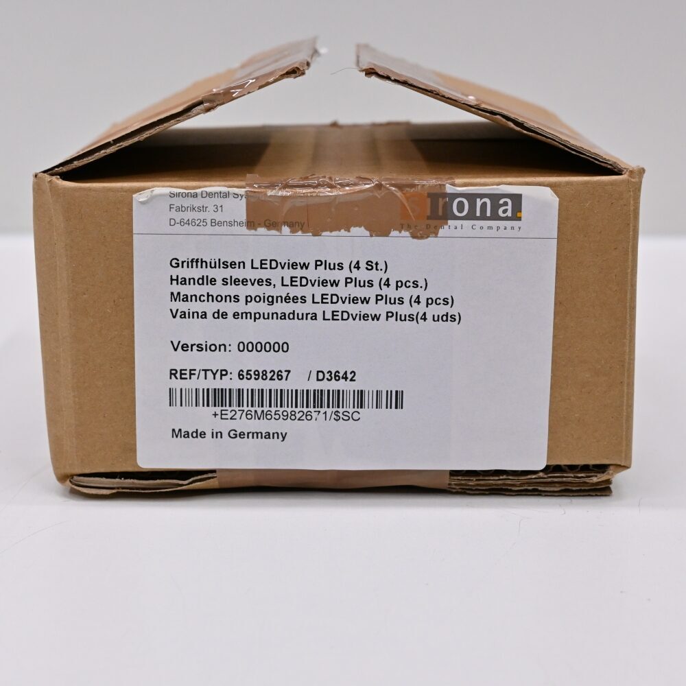 Sirona Griffhülsen LEDview Plus (4Stk) REF: 6598267, neu | 341745