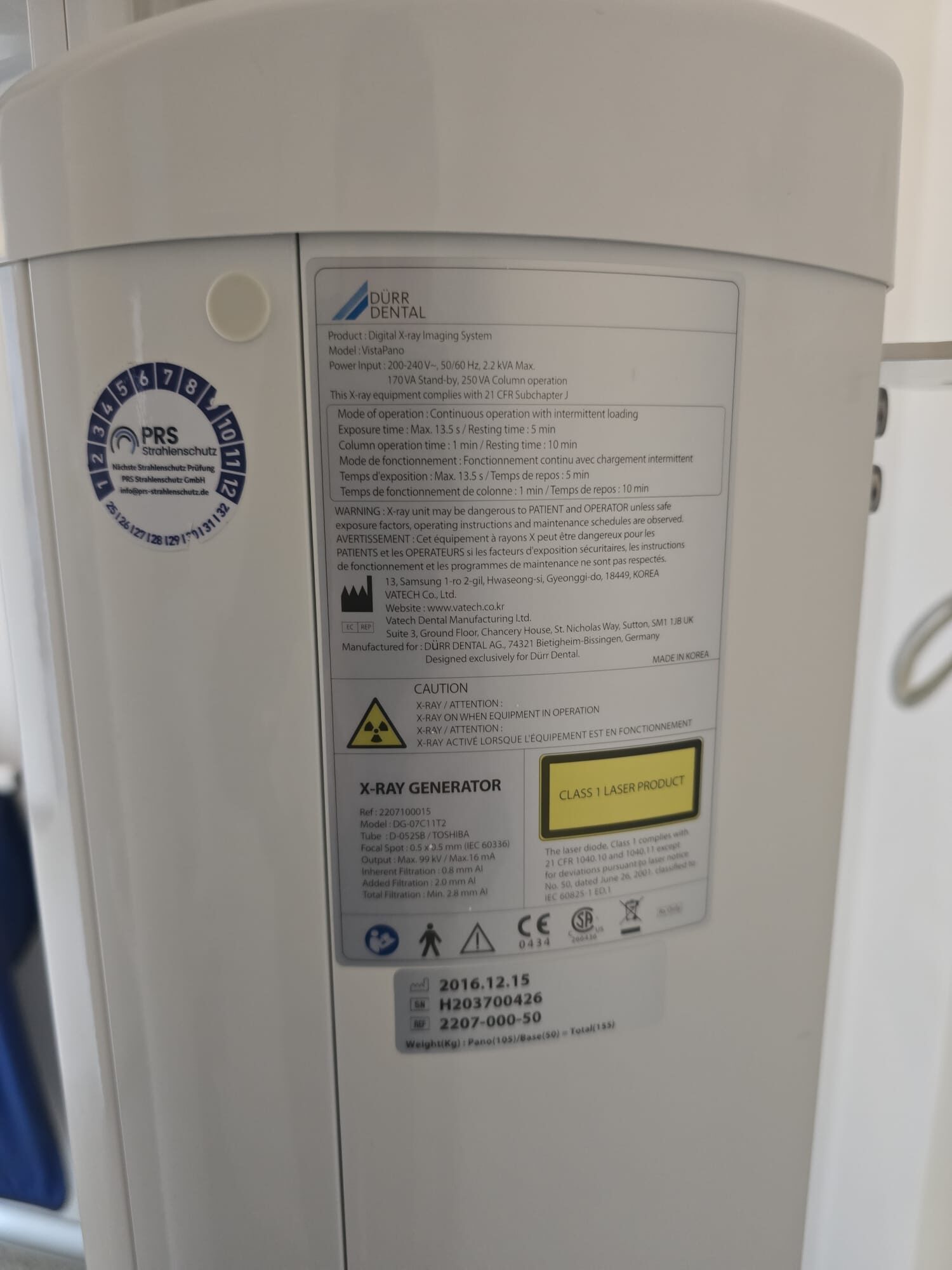 !!! TOP OPG Dürr VistaPano !!! Sehr wenige Aufnahmen !!! | 341222