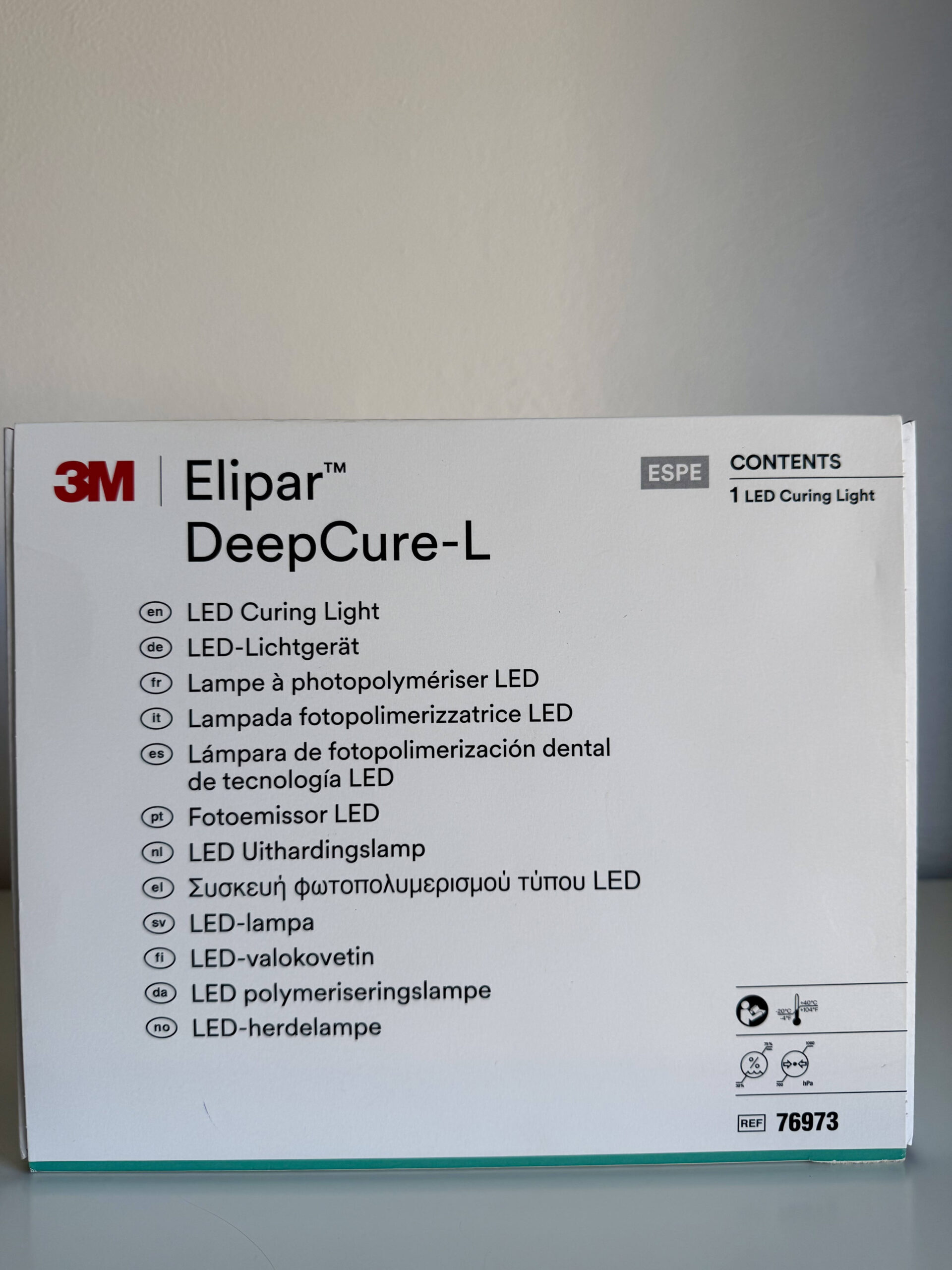 Neue unbenutzte 3M Elipar DeepCure-L Polymerisationslampe in Originalverpackung | 342141