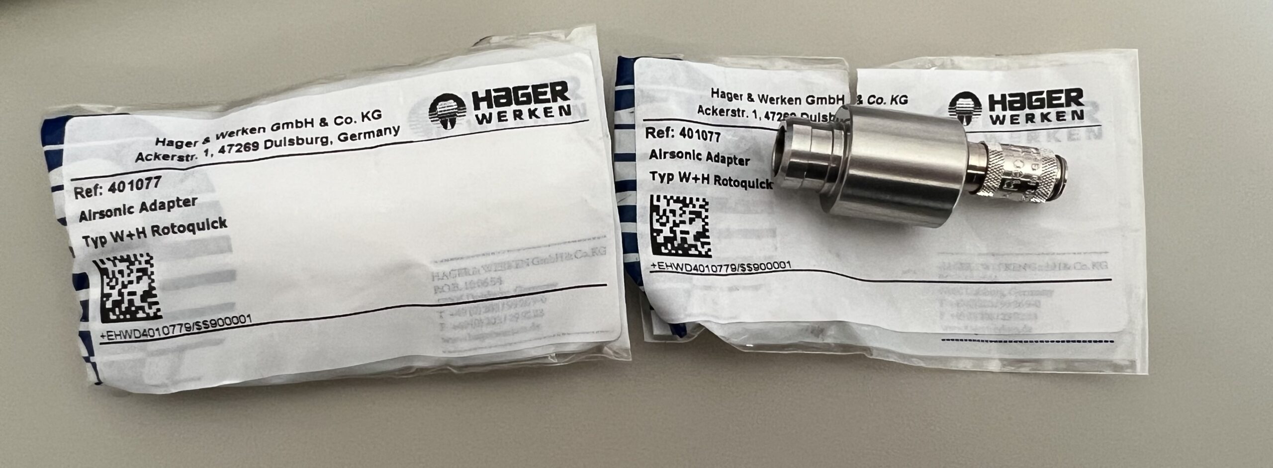 Airsonic Adapter Typ W+H Rotoquick | 342168