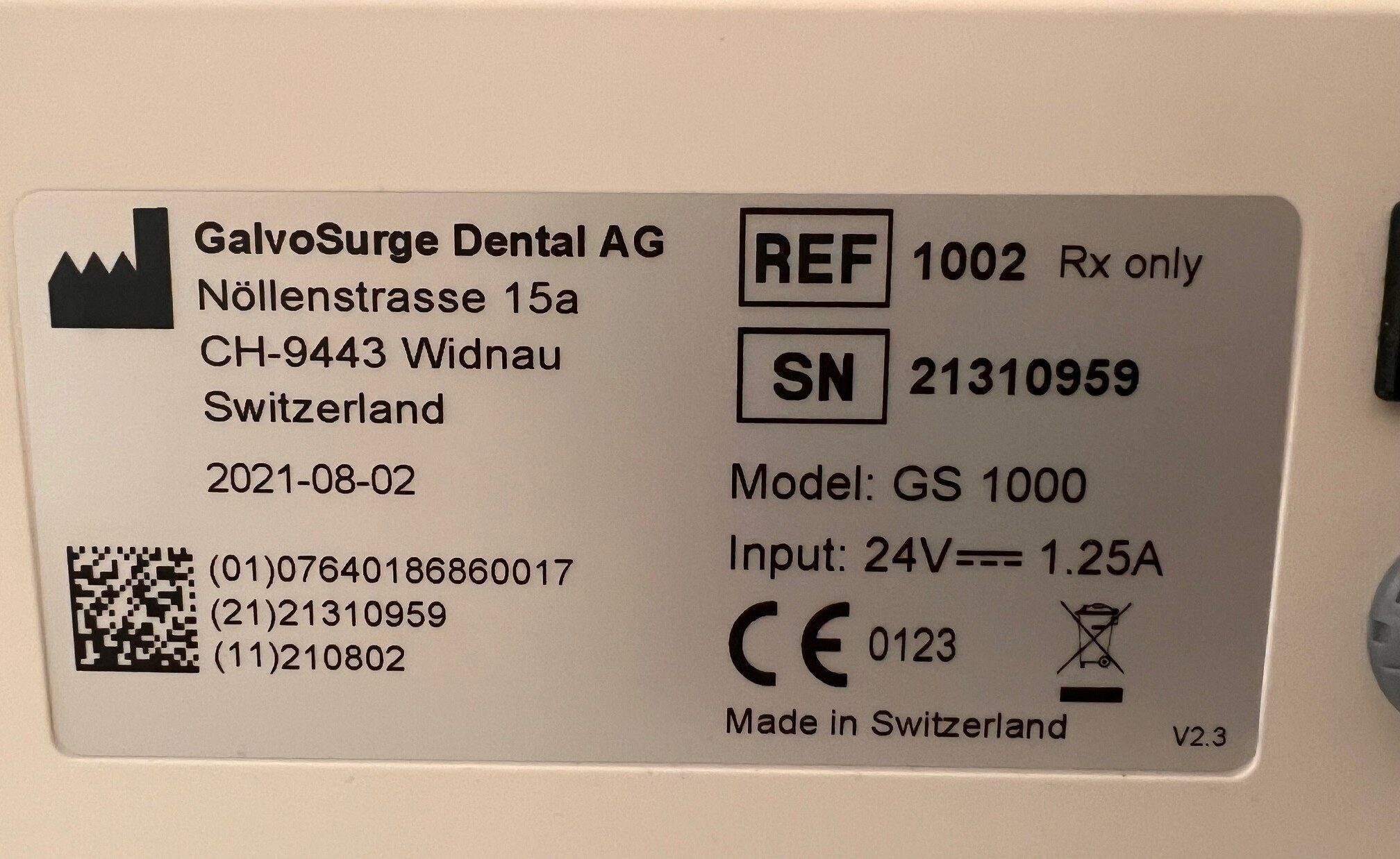 GALVOSURGE  Dental Implantat – Reinigungssystem | 341810