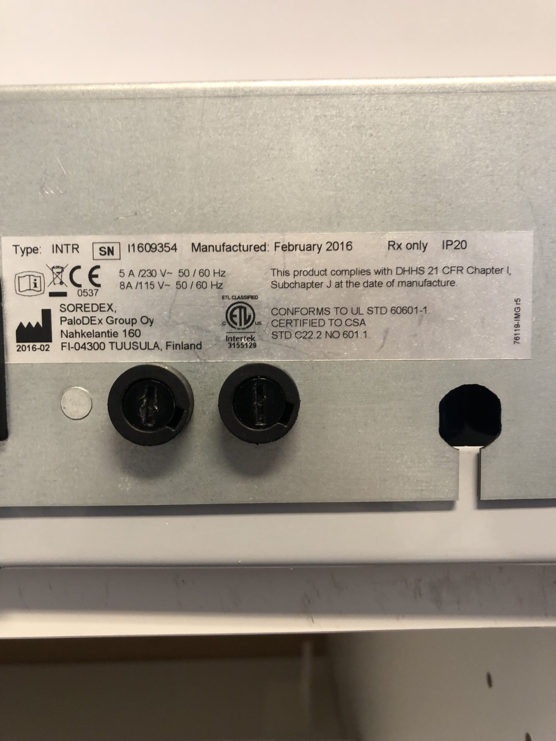 Röntgenröhre mit Arm | 342253