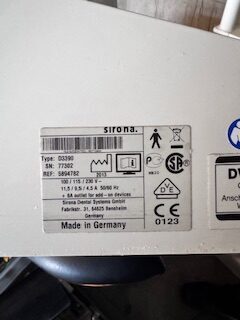 Sirona C3+ mit Nassabsaugung | 341478