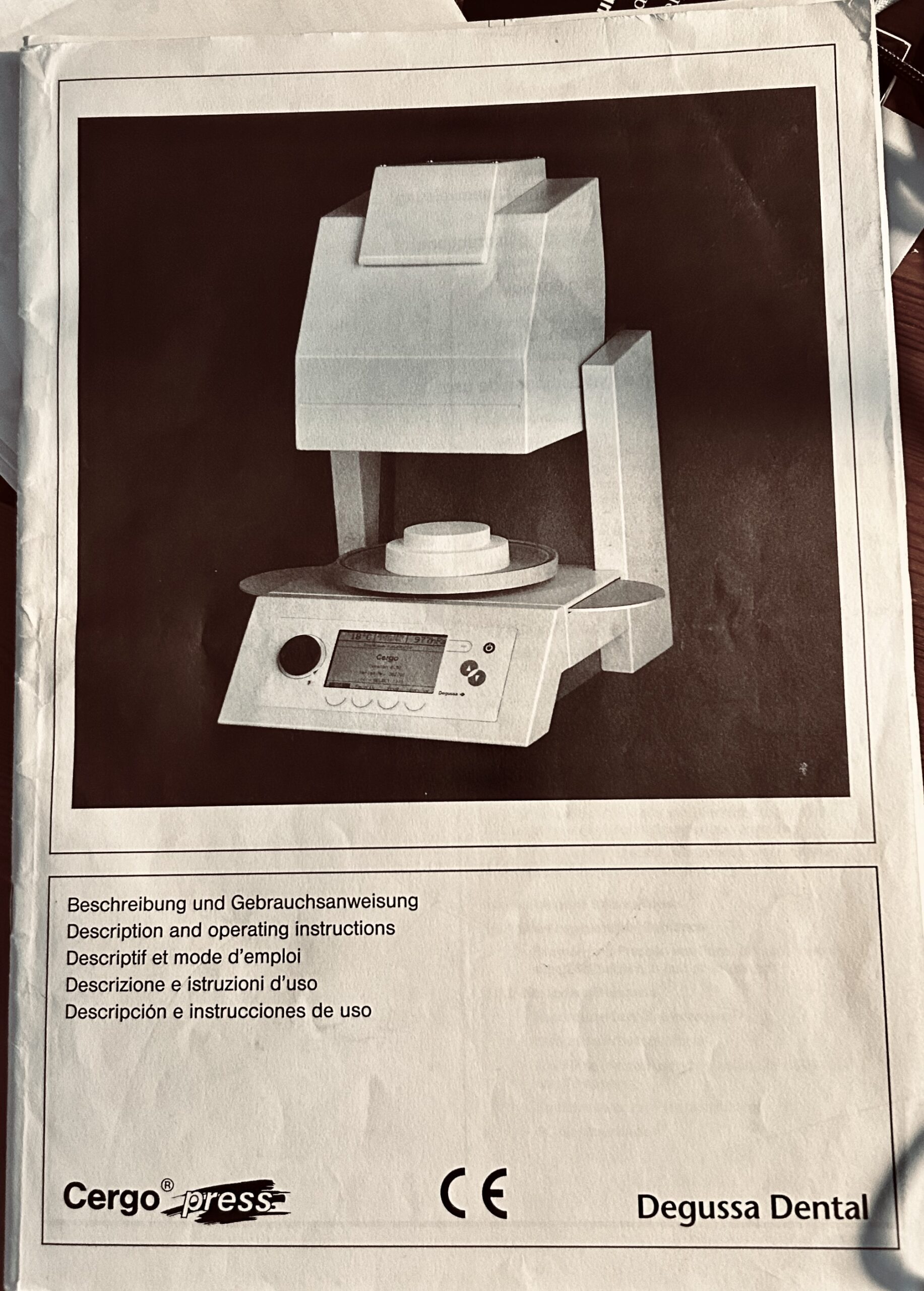 CERGO press von Degussa Dental Keramikofen | 341758