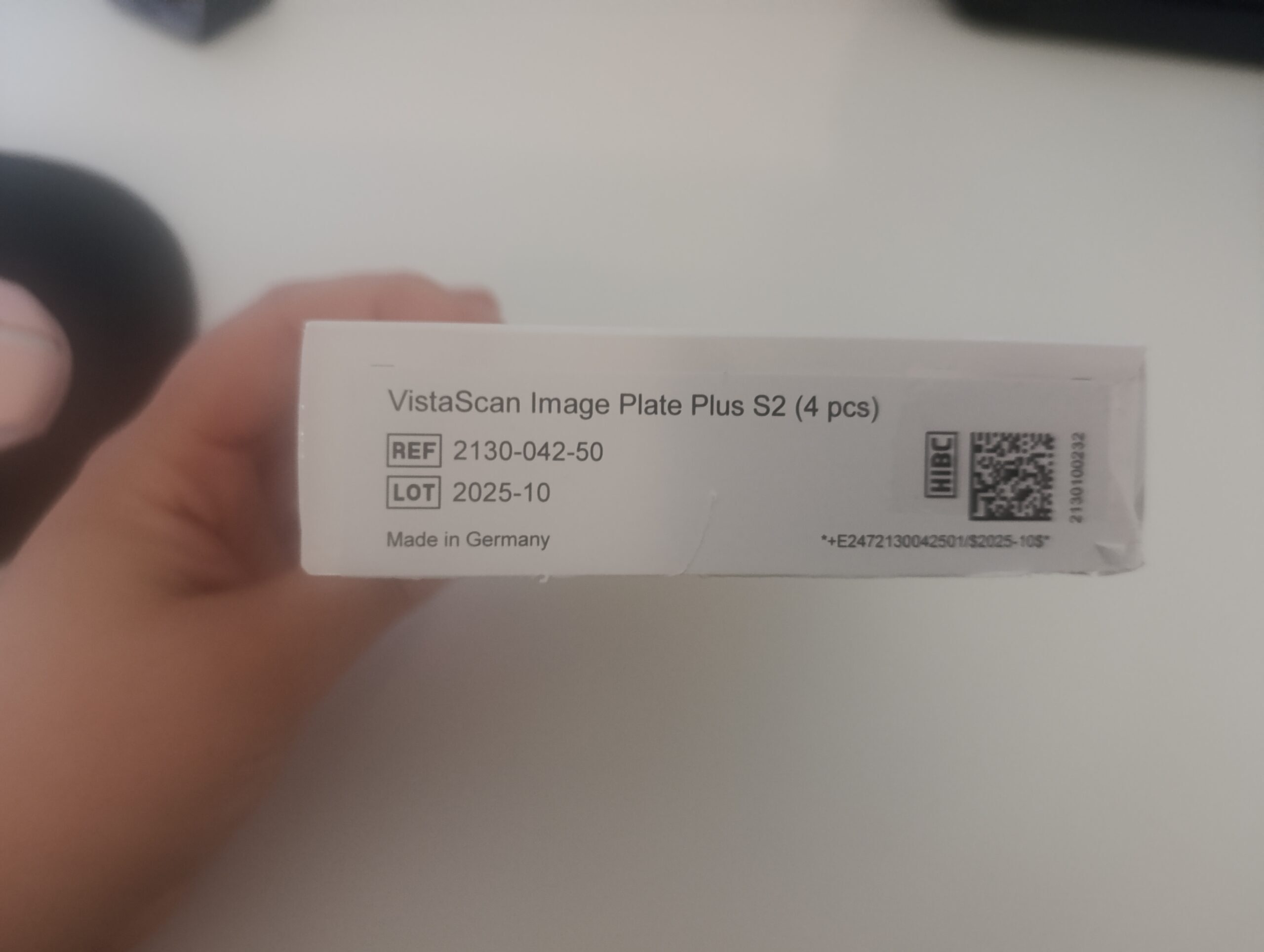 VistaScan Speicherfolien Plus, Größe 2, 3 × 4 cm, Packung à 4 Stück | 344226