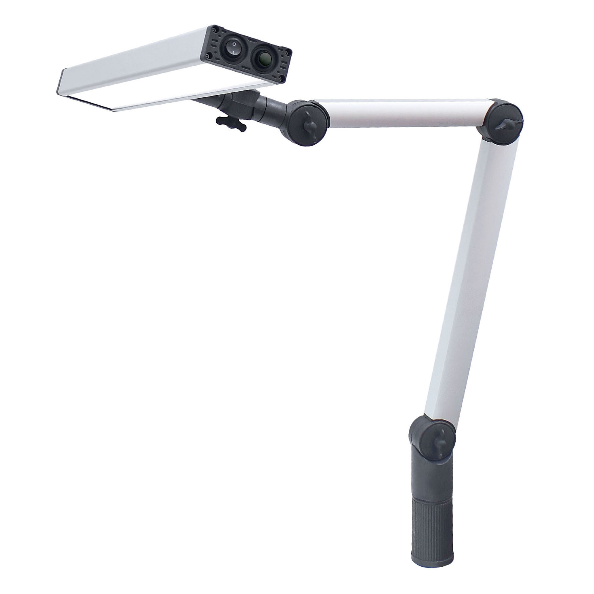 LED-Gelenkarmleuchte UNILED II Watchmaker, Leuchtenkopfbreite 380 mm, dimmbar | 342598