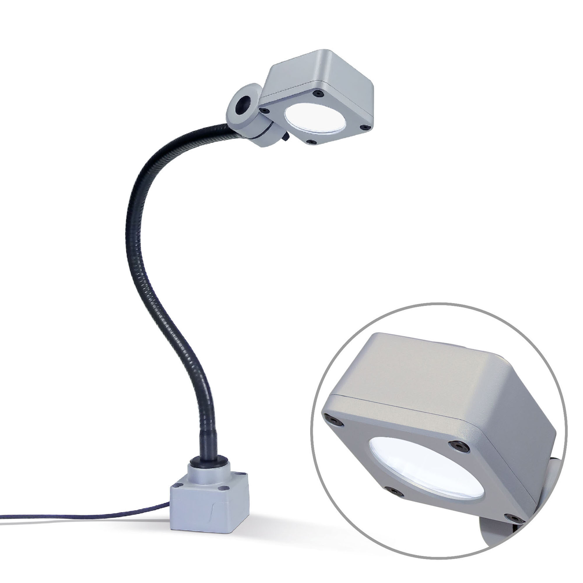 LED-Schwanenhalsleuchte CENALED SPOT Flexarm DC, dimmbar | 343057