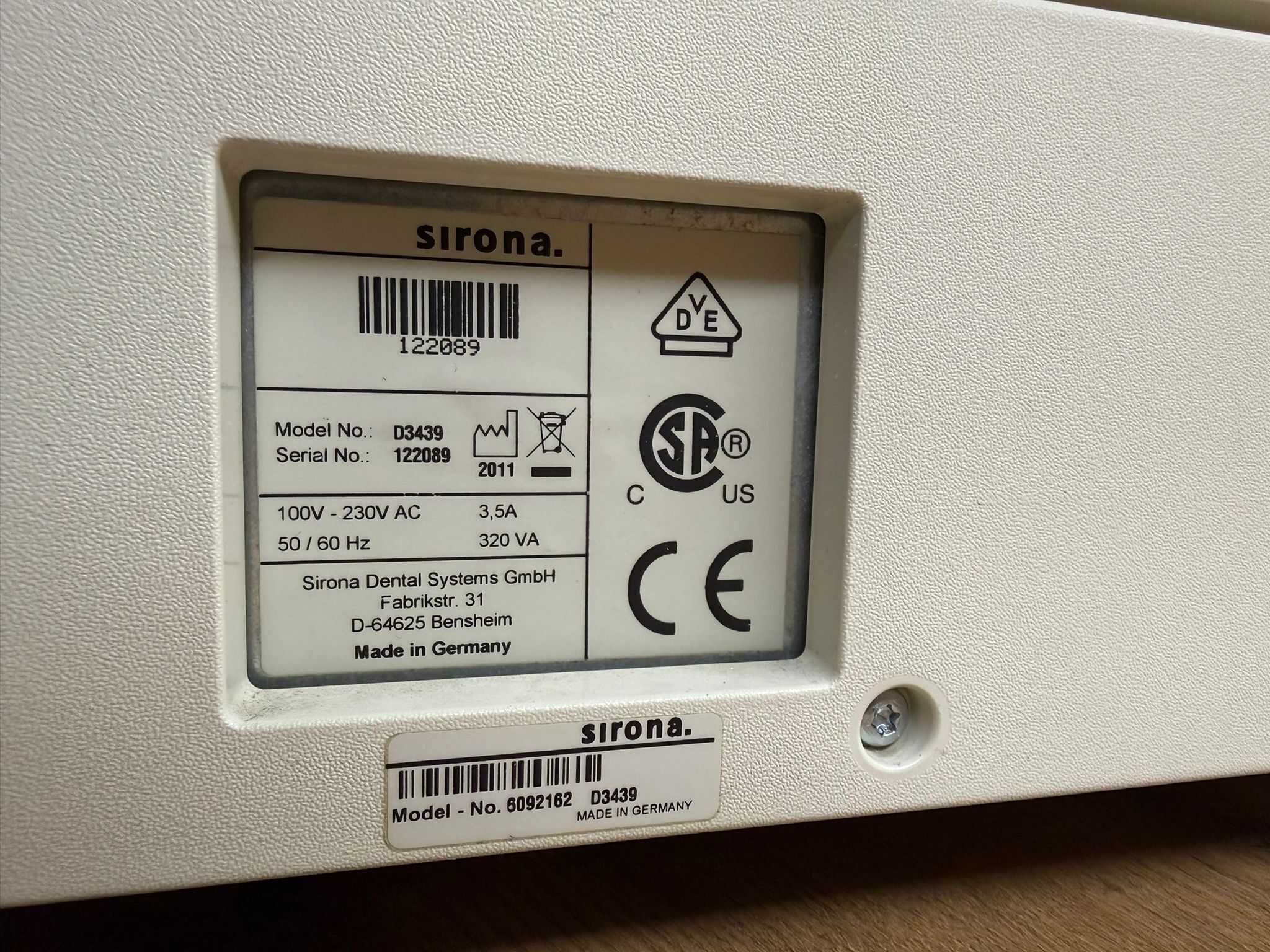 Sirona CEREC MC XL / Schleifeinheit / Milling Machine / Dental Labor / CAD CAM | 342780