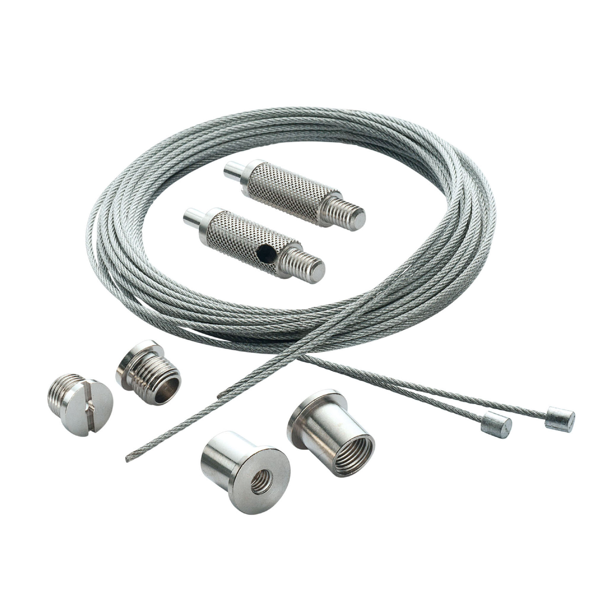 Leuchtenhalter | Seilabhängung für Leuchten mit T-Nut-Profil | 343332