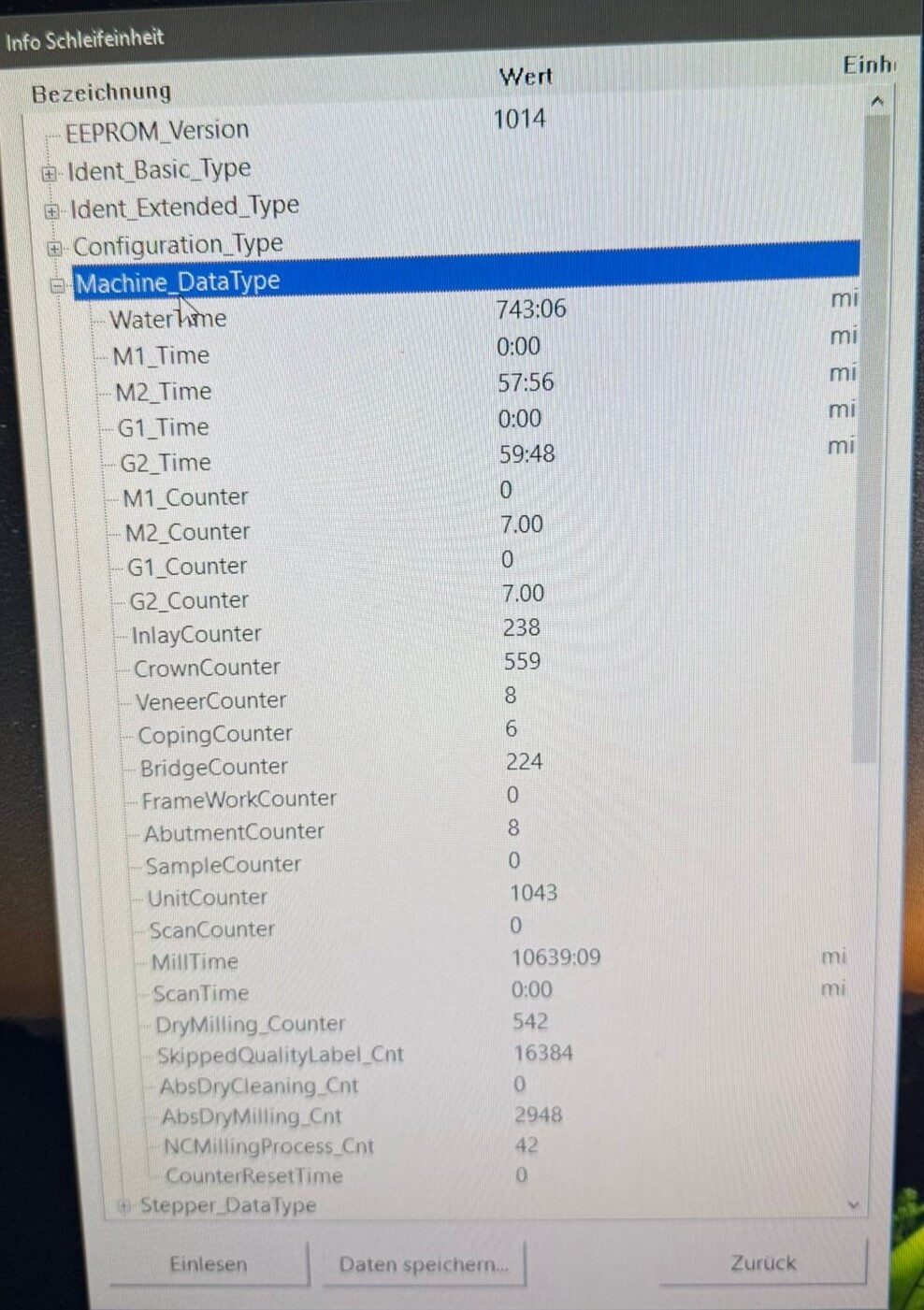 Sirona CEREC inLab MC XL 4 Motoren Schleifeinheit Milling Machine Dental Labor | 342749