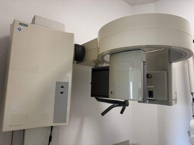 OPG Sirona Orthophos 3 mit digitaler Nachrüstung (digitaler Panoramasensor, voll funktionsfähig) zu verkaufen, 450 € VHB, Baujahr 2003 | 343651