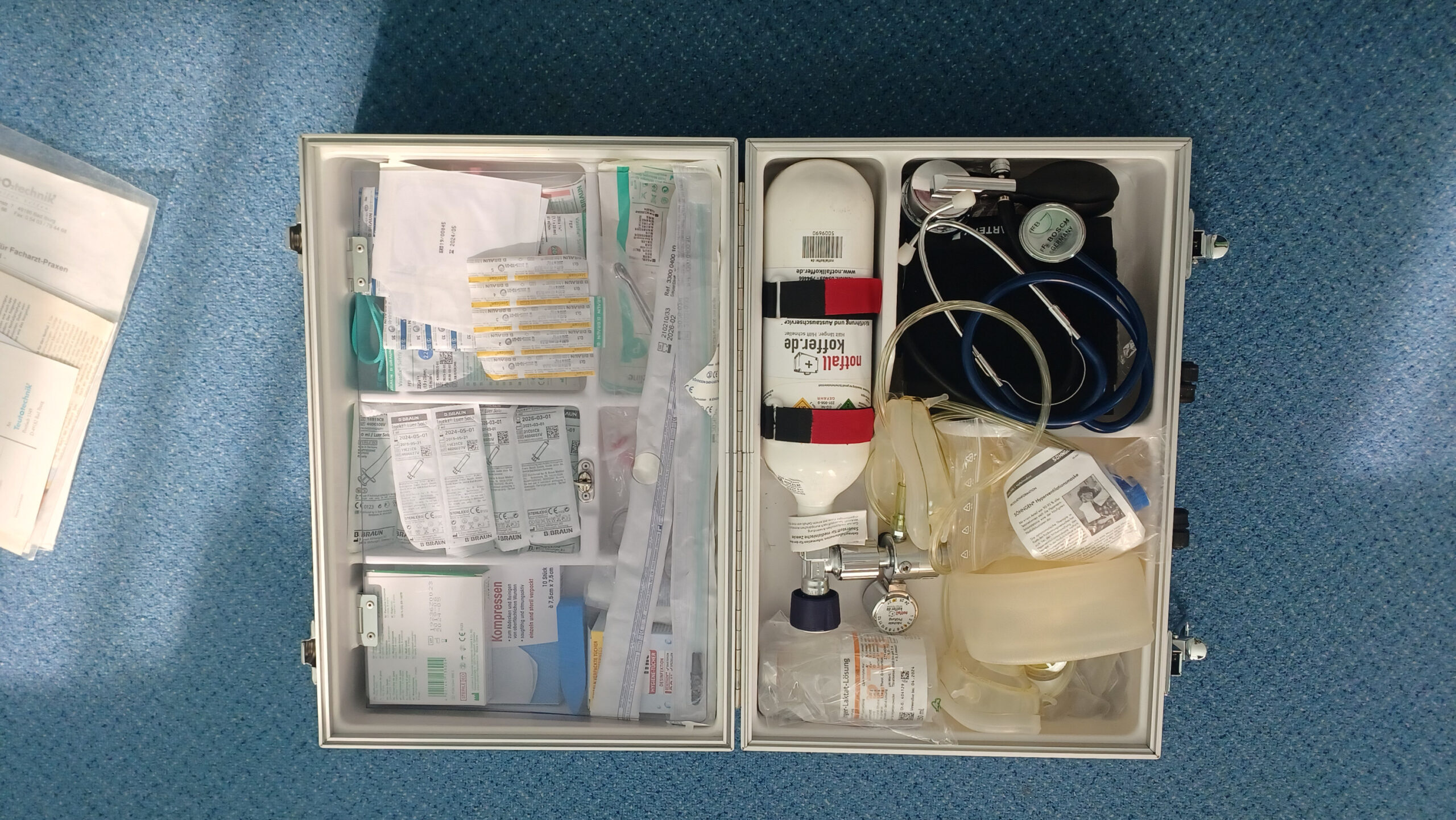 Notfallkoffer Dental – voll bestückt | 344209