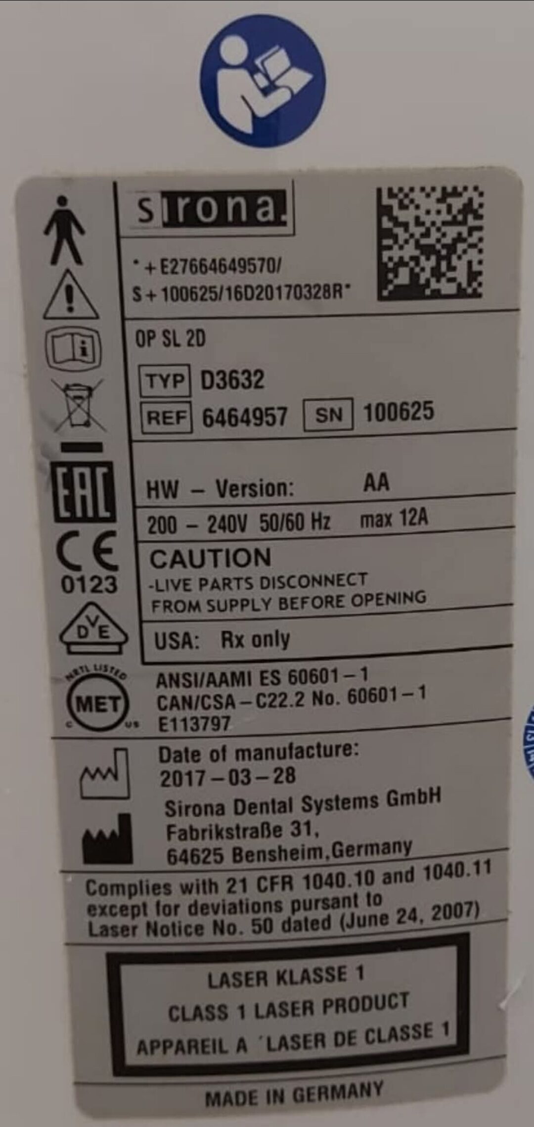 Orthophos SL | 343629