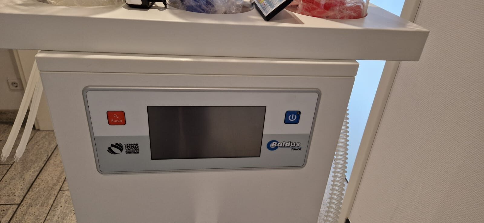 Baldus Touch Lachgasgerät – komplettes System inkl. Zubehör (Top Zustand) | 343970