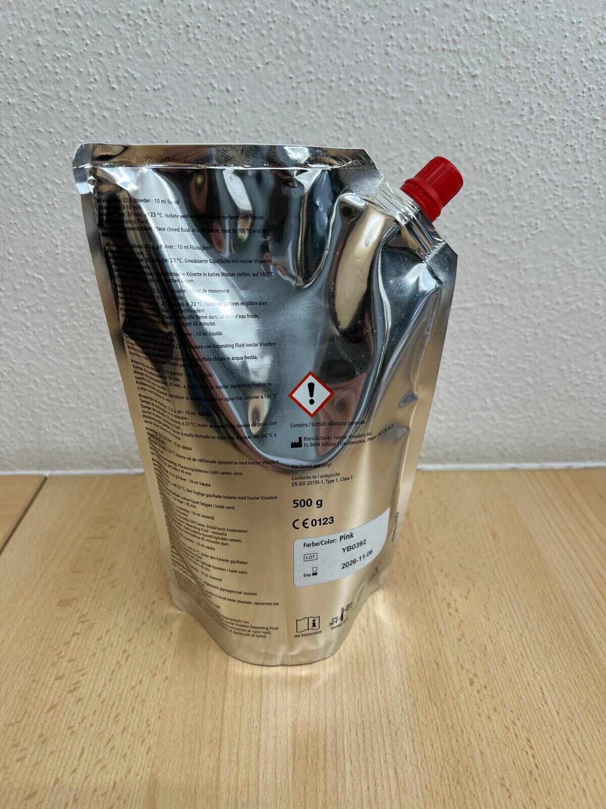 ProBase Hot Polymer – 500g – Farbe/Color: Pink | 342978