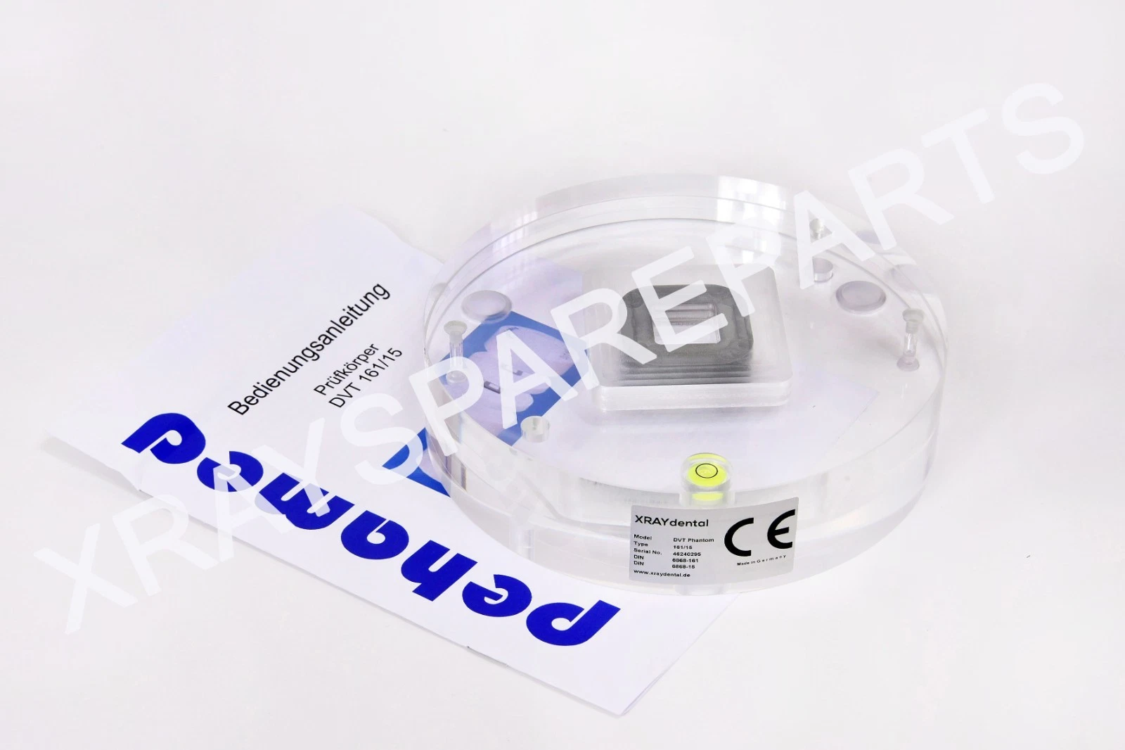 DVT 3D Prüfkörper rund für die Abnahme und Konstanzprüfung | 342920