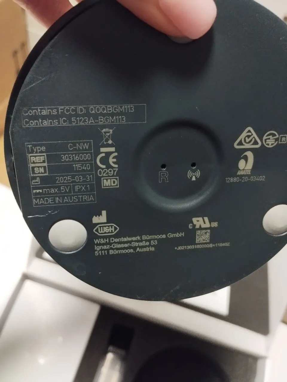 Proxeo Twist Cordless – kabelloses Polieren von W&H | 344139