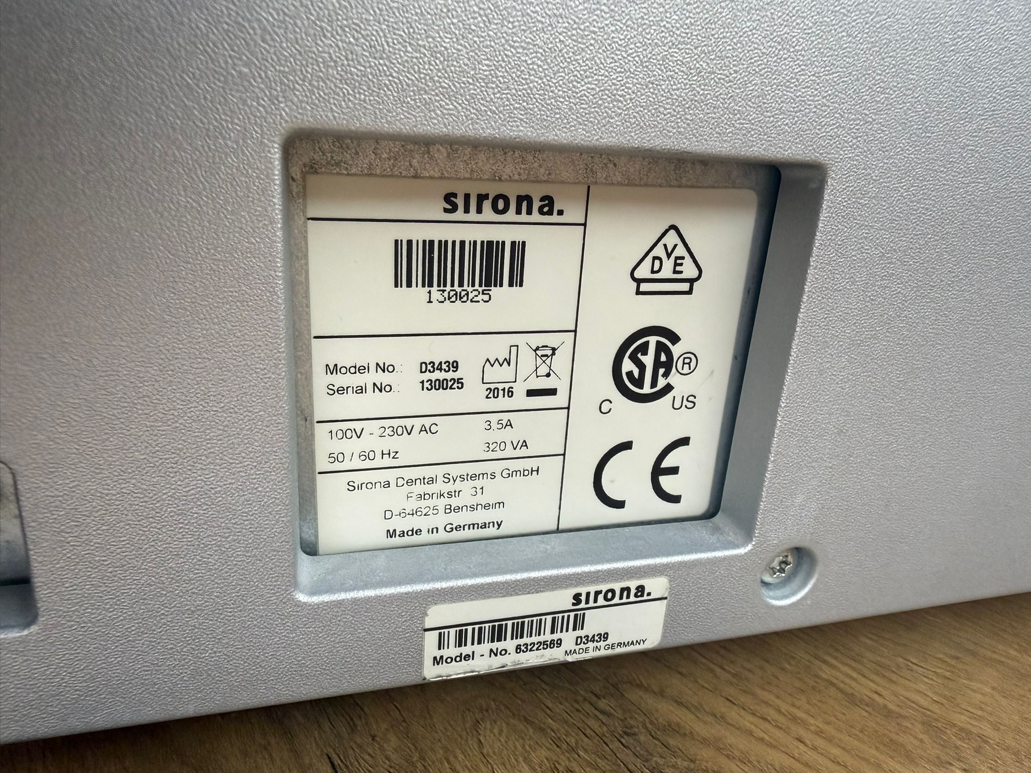Sirona CEREC inLab MC XL 4 Motoren Schleifeinheit Milling Machine Dental Labor | 345337