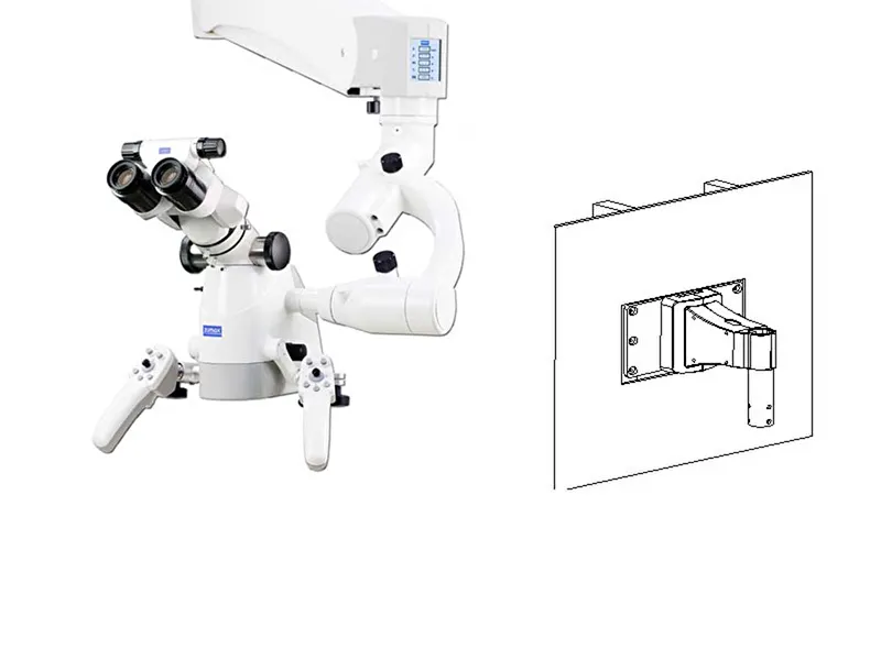 Mikroskop ElektroMag (OMS3200 R2) – Wandhalterung | 344964