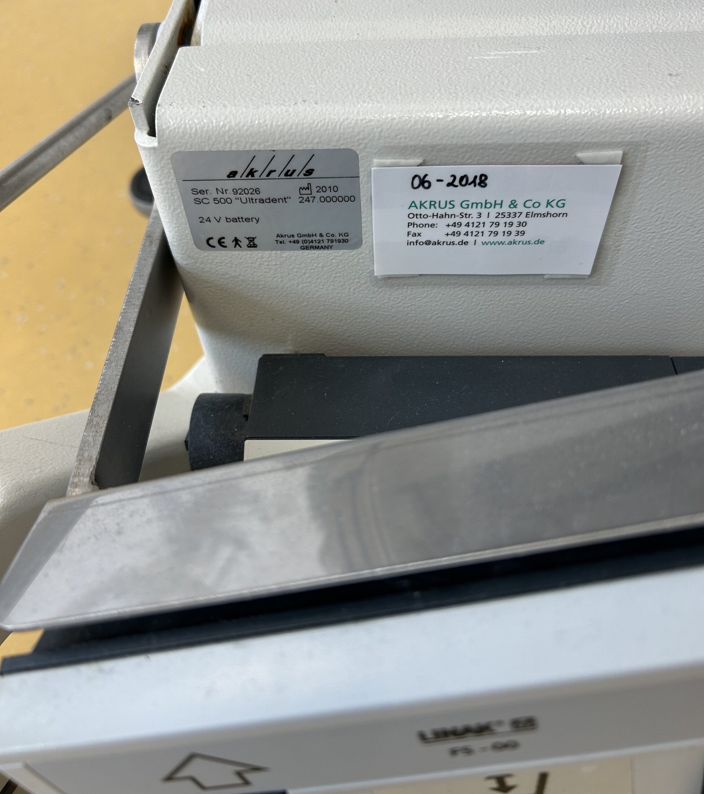 Mobiler OP-Stuhl SC 500 von Ultradent – Top Zustand | Sofort einsatzbereit | 344625