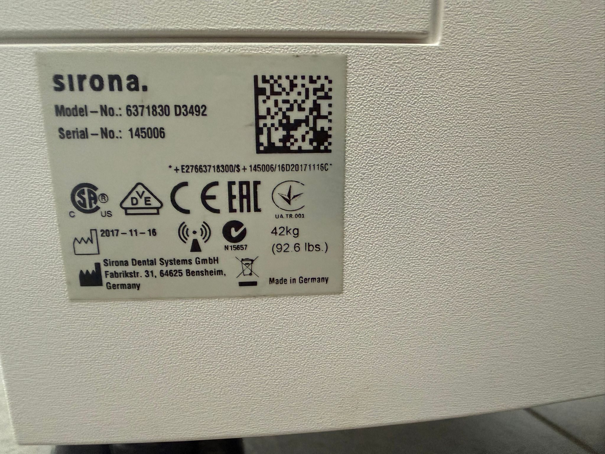 Sirona CEREC Omnicam Komplettsystem MC XL Premium, Absaugung, SW 5.2, Win 11 TOP | 345261