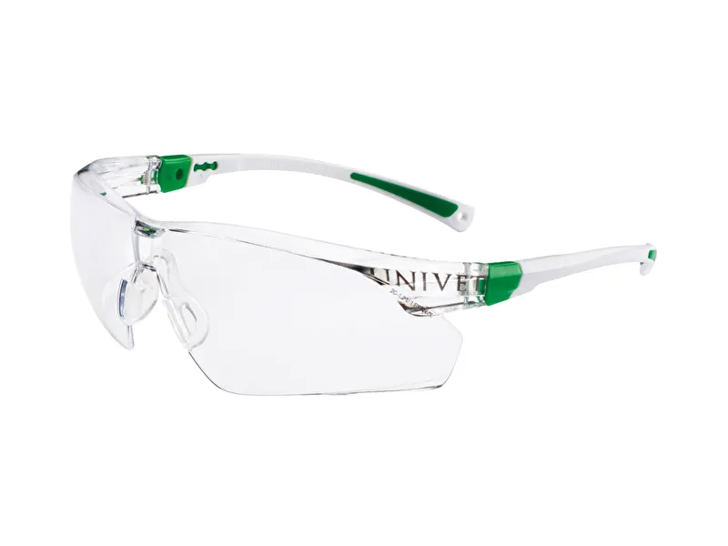 Schutzbrille 506 UP Weiß/Grün durchsichtig | 344972