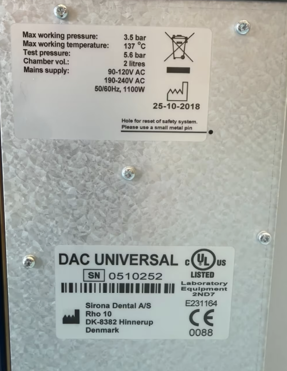 Sirona DAC Universal inkl. Zubehör *voll Funktionsfähig* | 354824