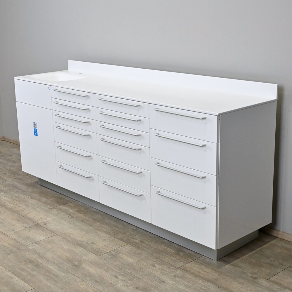 Astra Ineus 4er Behandlungszeile / Schrankzeile aus Stahl | 344846