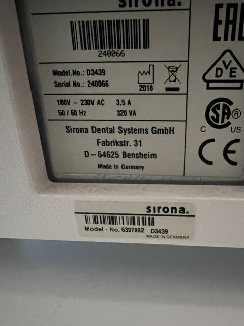 Sirona CEREC MC X Fräs- und Schleifeinheit – neuwertig | 344736
