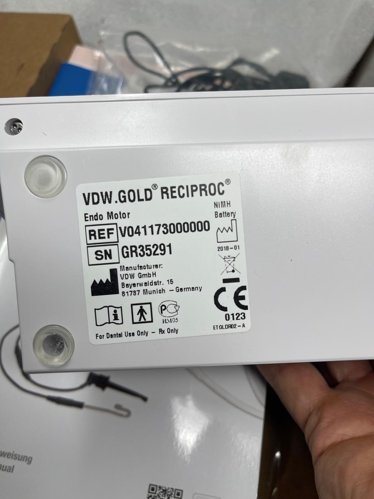 VDW Gold Reciproc Endo Motor | 354764