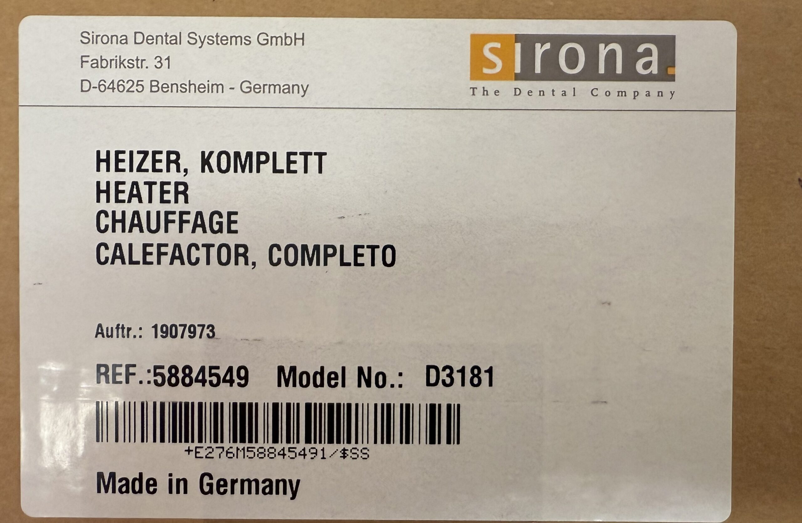 M1 Sirona Heizer, Komplett | 344419