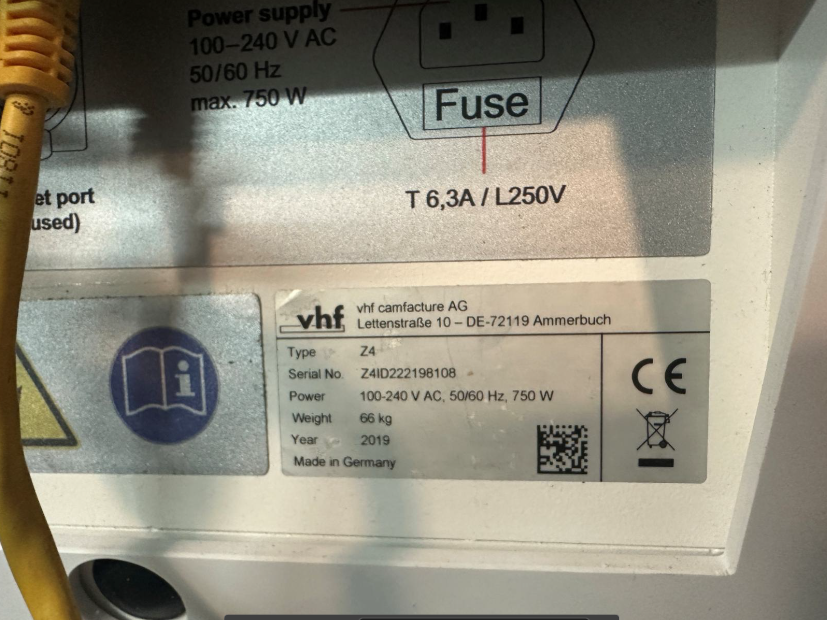 vhf Z4 Fräsmaschine | 344744