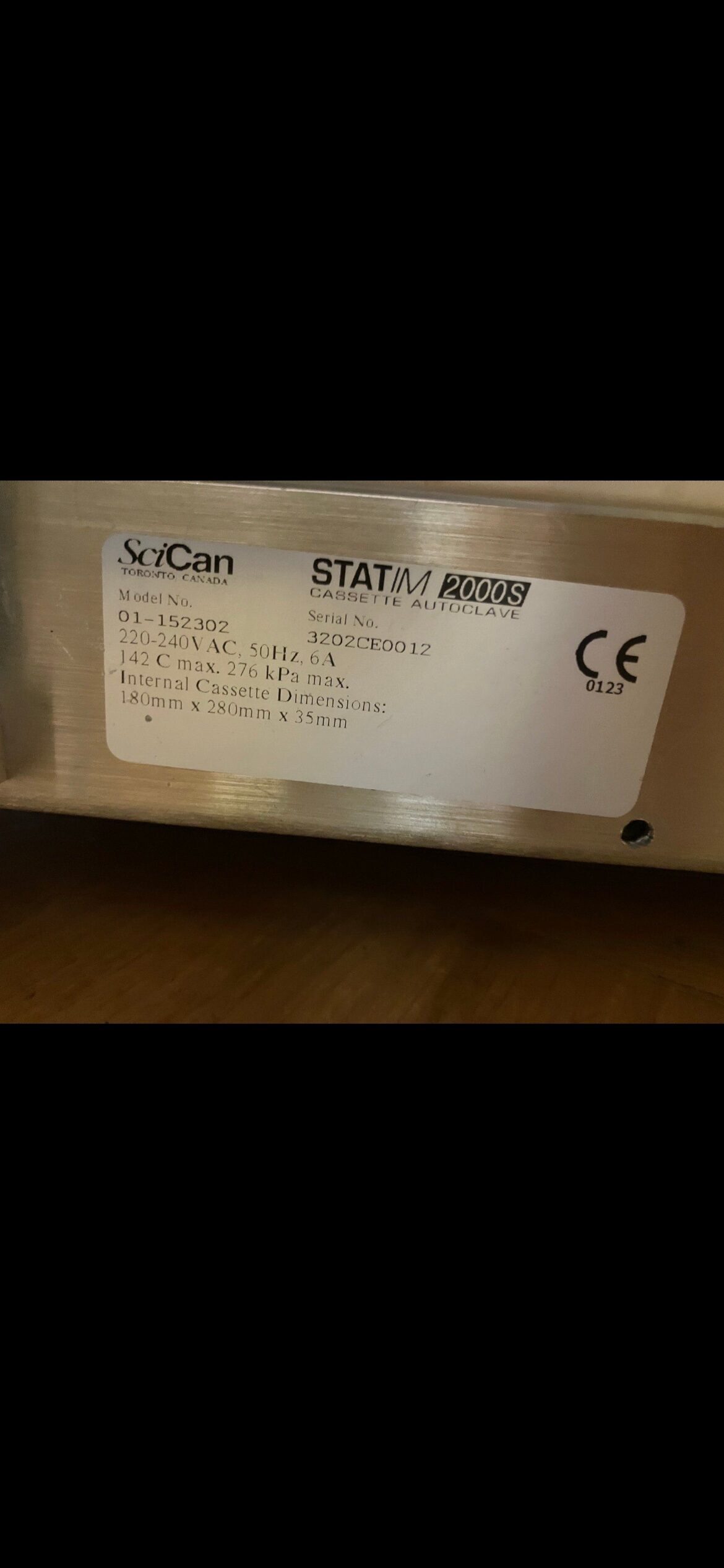 STATIM 2000S Autoclave – Schnellsteri | 345019