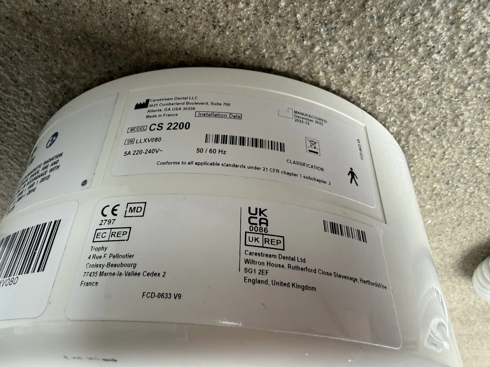 Carestream CS 2200 Intraorales Röntgen | 344450