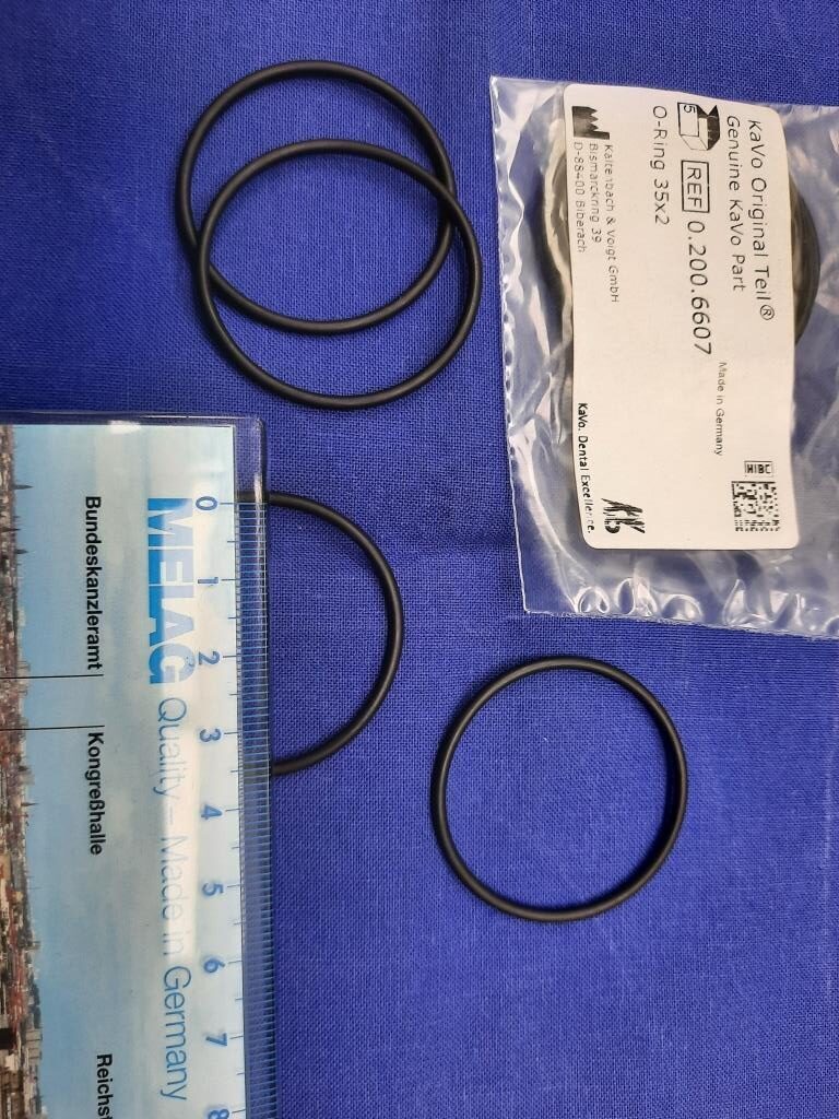 KaVo O-Ring/ Stück für Anschluss Saugschläuche – 0.200.6607 | 355307