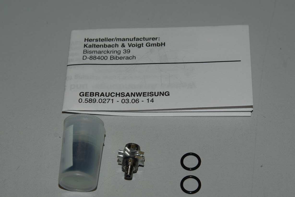 KaVo Ersatzturbine ohne Schlüssel für KaVo 637 Turbine 0.553.8661 | 355497