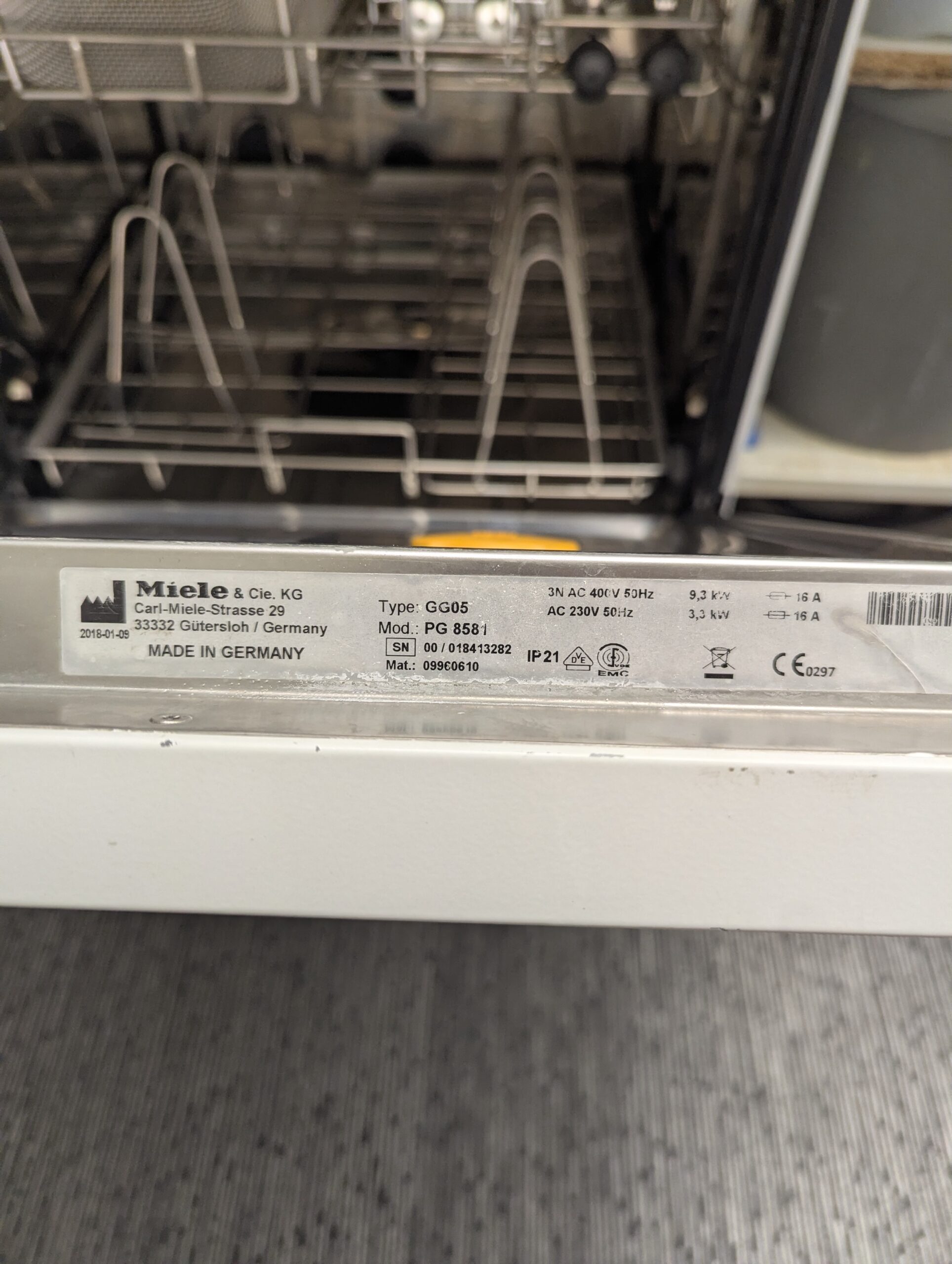 Miele 8581 Thermodesinfektor, BJ 2018 | 380727