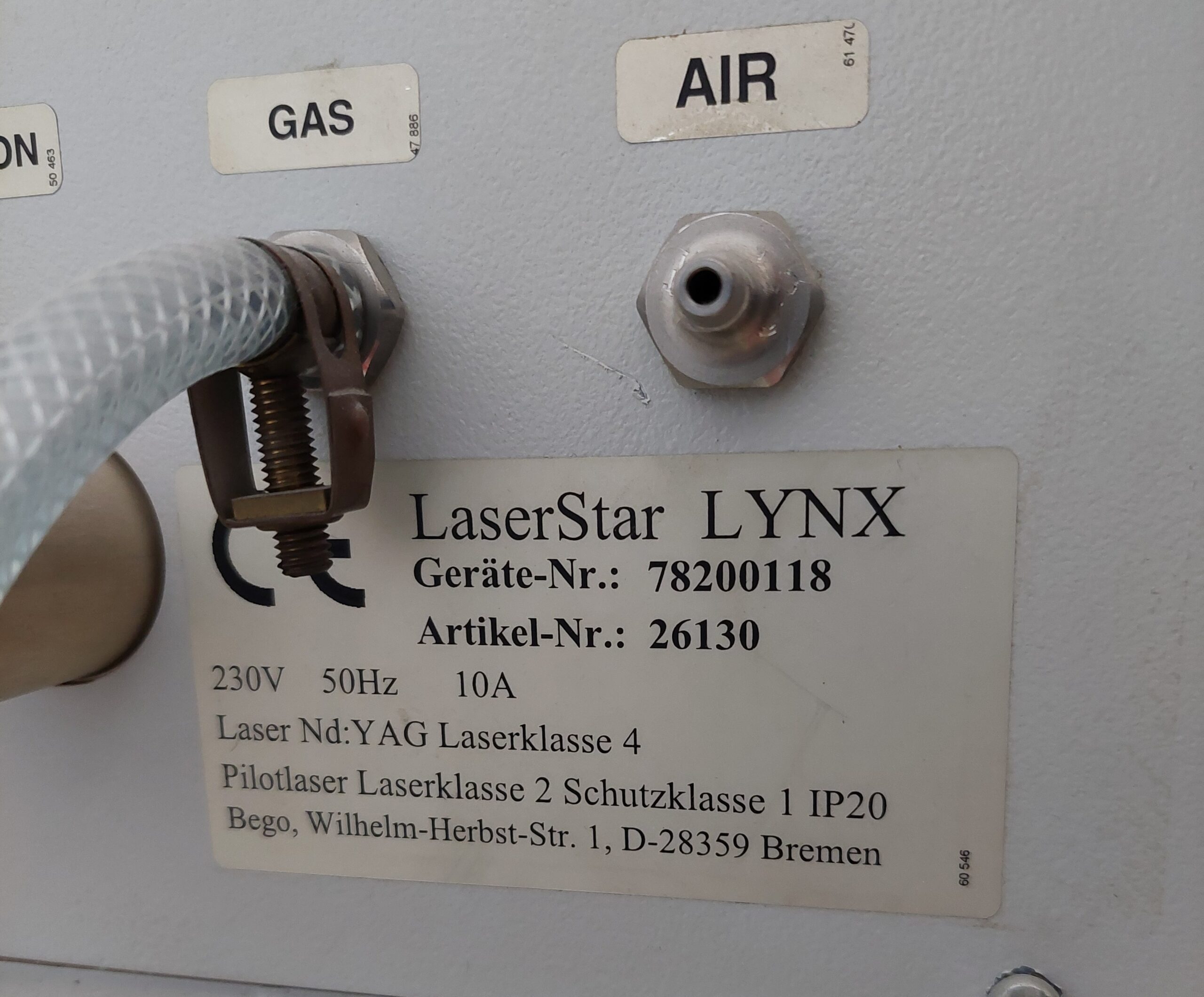 Bego LaserStar Lynx Laser Schweißgerät Laserklasse 4 gebraucht | 376193