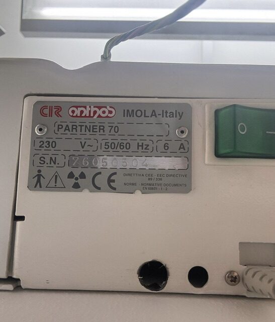 Anthos Partner 70 Röntgengerät Intraoraler Röntgenstrahler | 376314