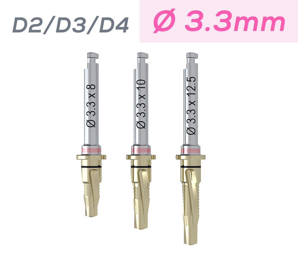 ICX-ALL-IN-ONE BOHRER, Ø 3,3mm D2/D3/D4 | 379526